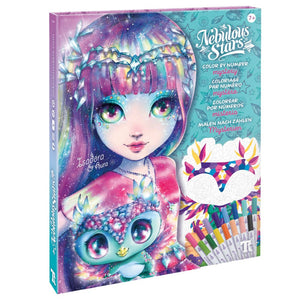 Kreatives Malbuch mit Filzstiften – Mystery 7+