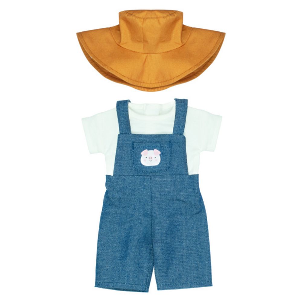 Farmer-Outfit für 38 cm große Puppe