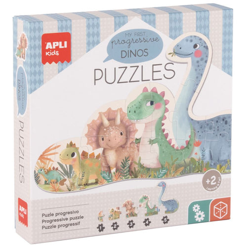 Progressive Puzzle My First – Dinosaurier 2+