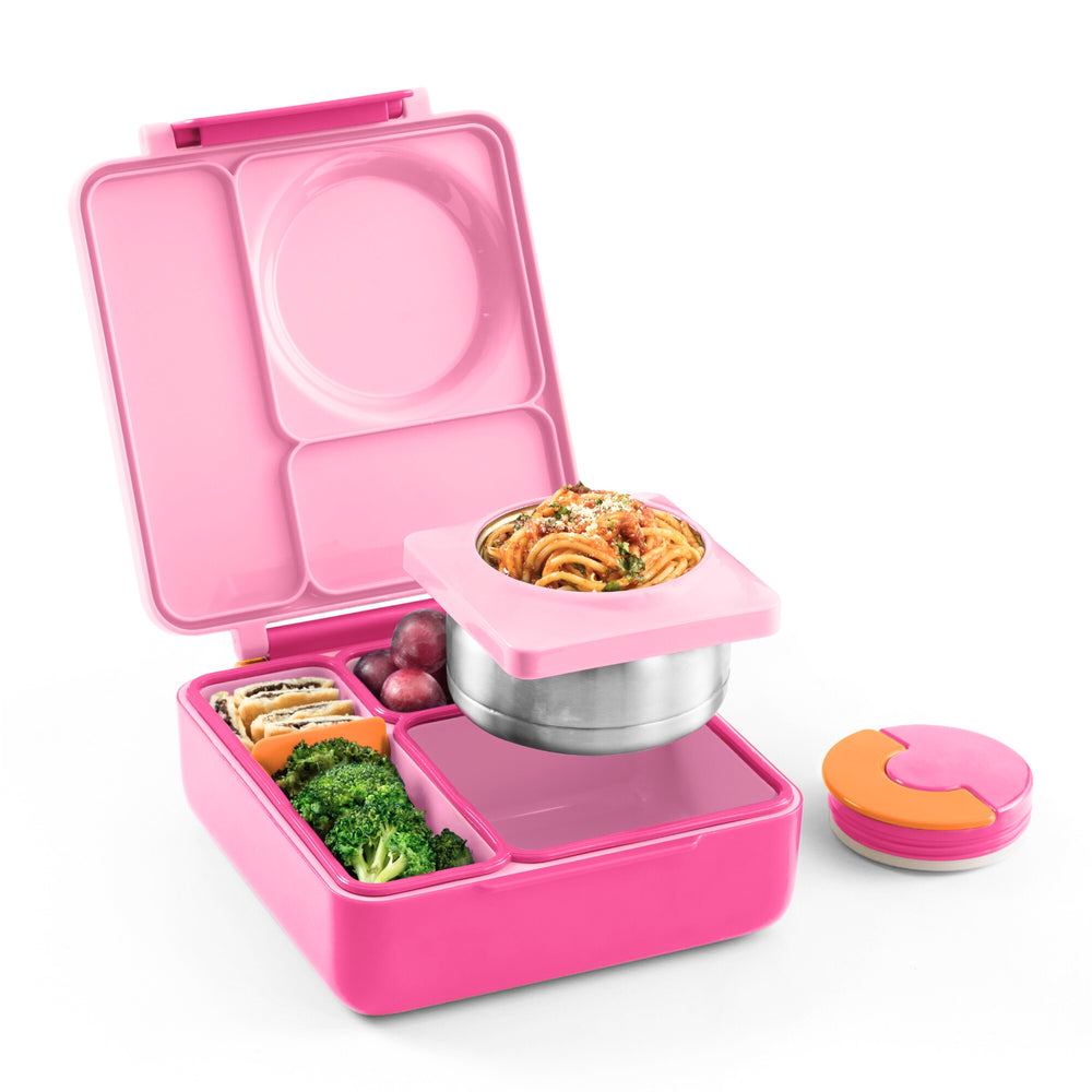 Lunchbox mit Thermoskanne OmieBox – Pixie Pink