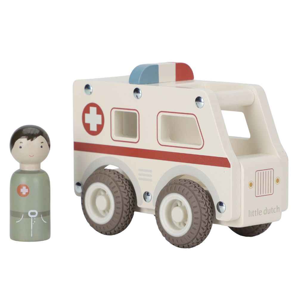 Samochód Little Dutch - Ambulans