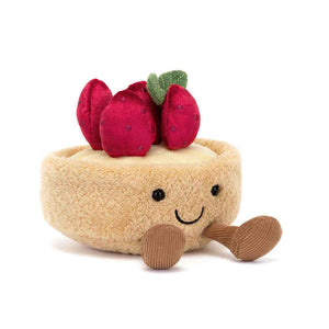 Pluszowa Zabawna Tarta Truskawkowa Jellycat 11 cm