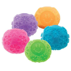 Sensoryczny gniotek Schylling - Fuzz Ball Flower Power Needoh