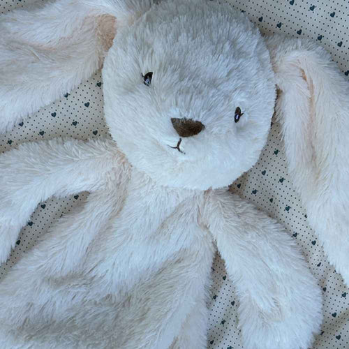 Przytulanka z obciążeniem That's Mine - Królik Teddy Cream