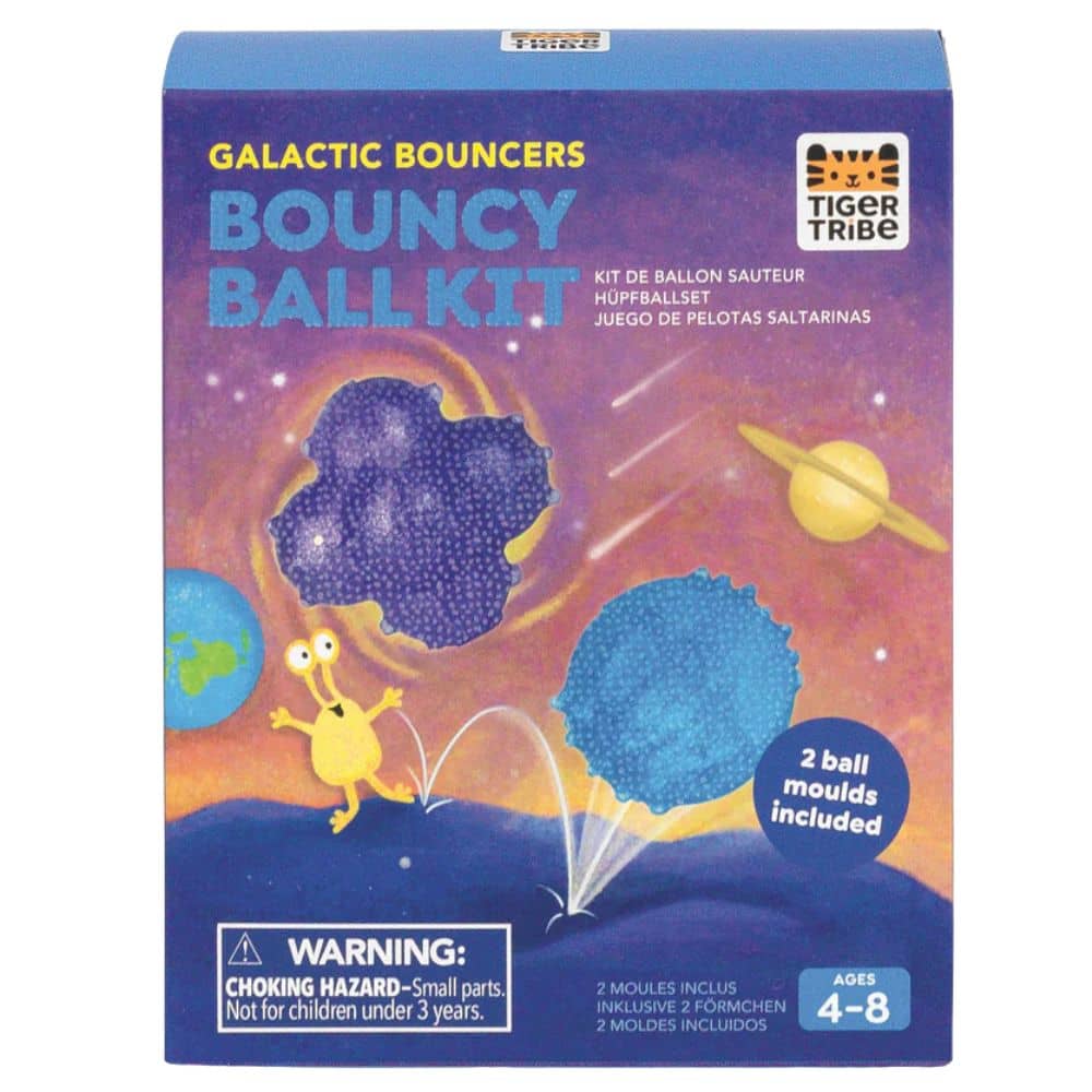 DIY-Set Galaktische Springbälle – Erschaffe 2 eigene Flummis