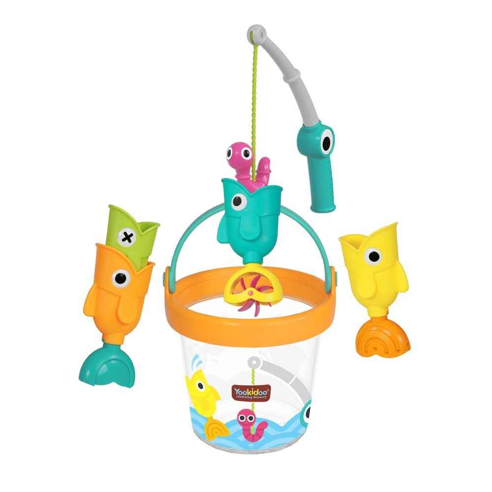 Złap i pluskaj - wiaderko z rybkami Yookidoo