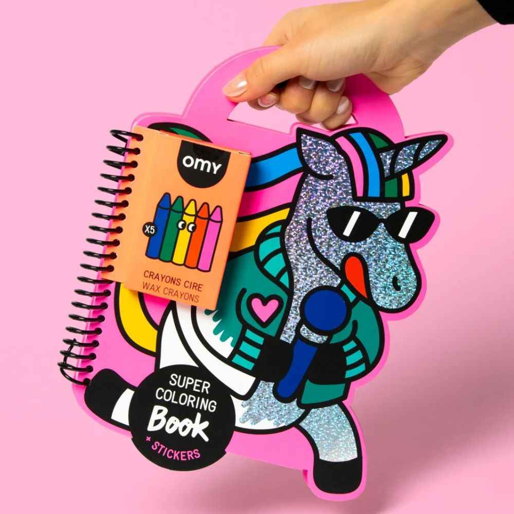 Zestaw do kolorowania z naklejkami OMY - Lily