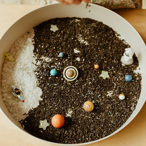 Sensorik-Set – Galaxie – Einsatz für die Sensorik-Schale Play Tray