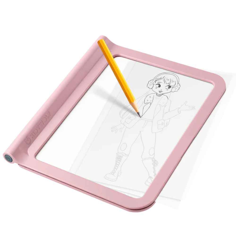 Podświetlany tablet do nauki pisania i rysowania Kidydraw Pro Kidywolf - Fashion