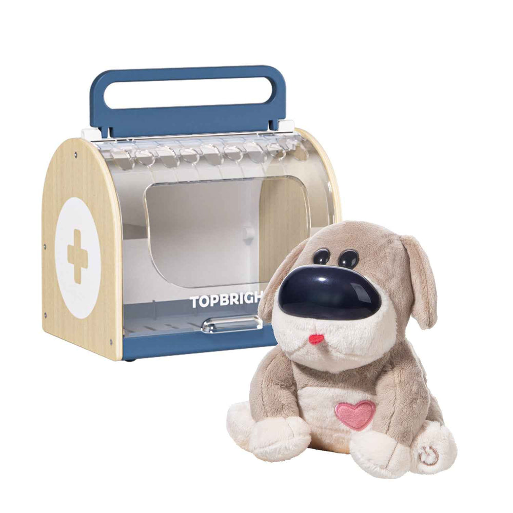 Interaktiver Plüschhund Dr. Dog mit Zubehör