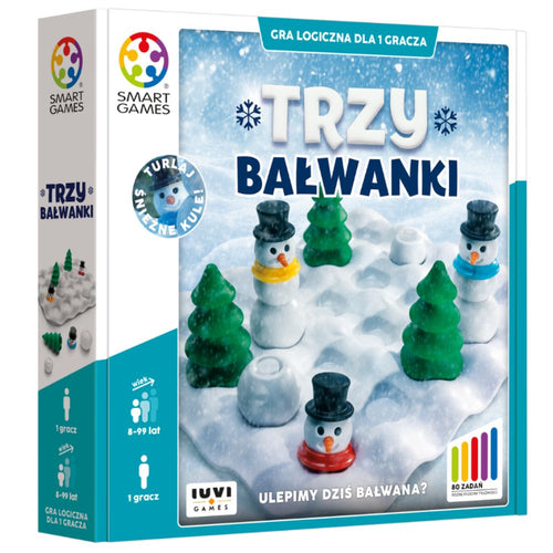 Logikspiel – Drei Schneemänner (PL)