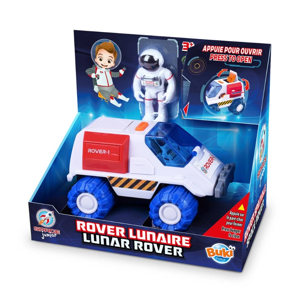 Forschungsraumfahrzeug mit Astronaut