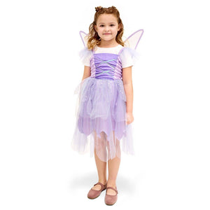 Kostüm Fee mit Flügeln – Größe 116–128 cm (5–8 Jahre)