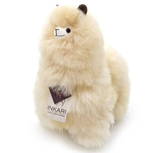 Plüsch-Maskottchen Alpaka Naturals – Blond 32 cm