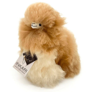 Plüsch-Maskottchen Alpaka Monsterfluff – Sandstone 23 cm