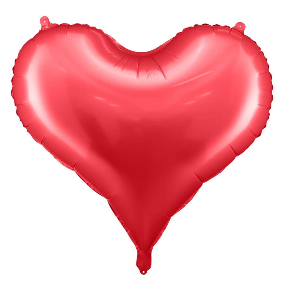 Folienballon – Rotes Herz 75 x 64,5 cm