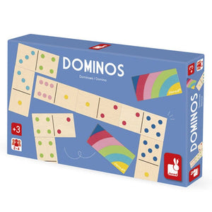 Holz-Logikspiel – Domino 3+