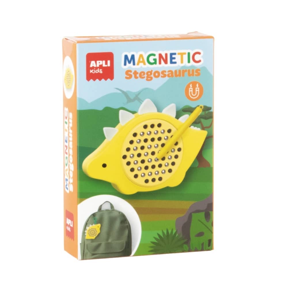 Kleine Magnettafel – Dinosaurier Stegosaurus