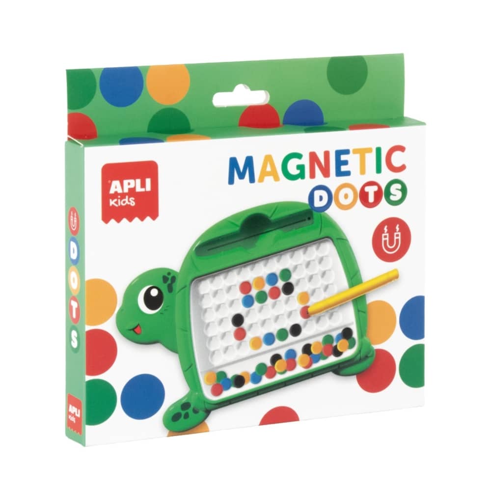 Kleine Magnettafel mit Punkten – Schildkröte