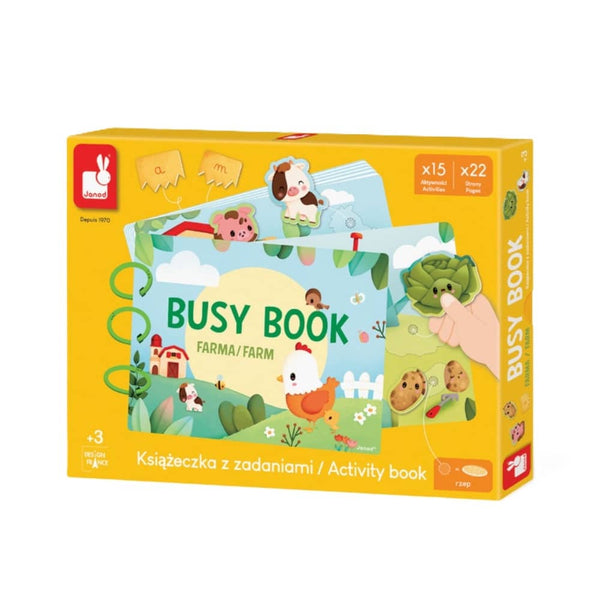 Busy Book Aufgabenheft  - Bauernhof 3+ (PL)
