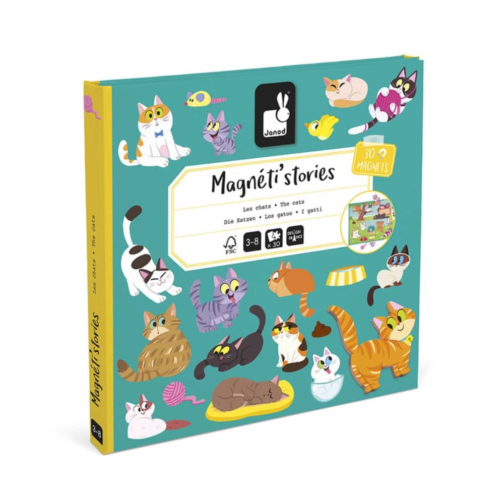 Magnetisches Puzzle Magneti'stories – Katzen 3+