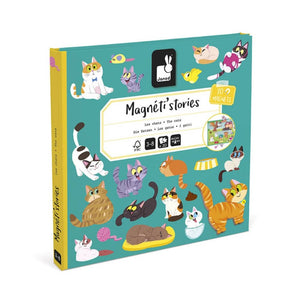 Magnetisches Puzzle Magneti'stories – Katzen 3+