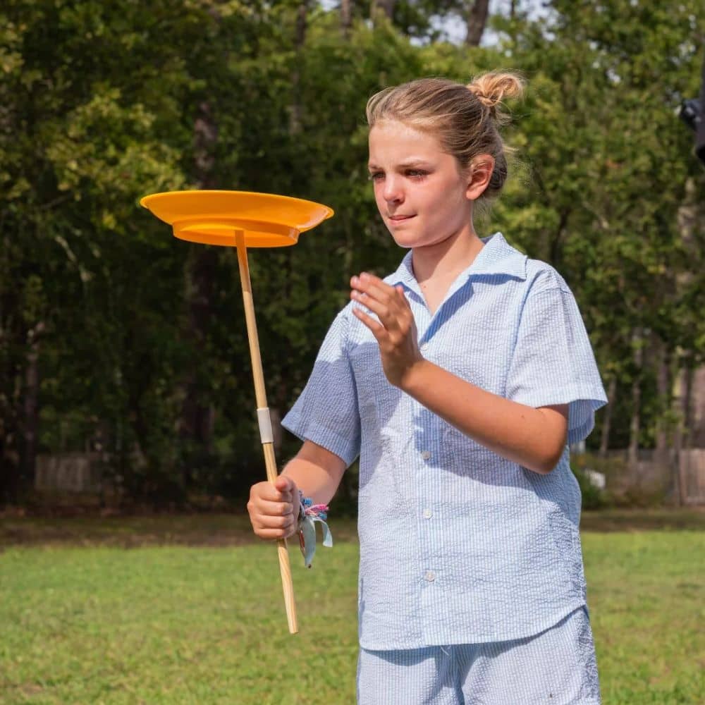 Geschicklichkeitsspiel – Der wirbelnde Teller
