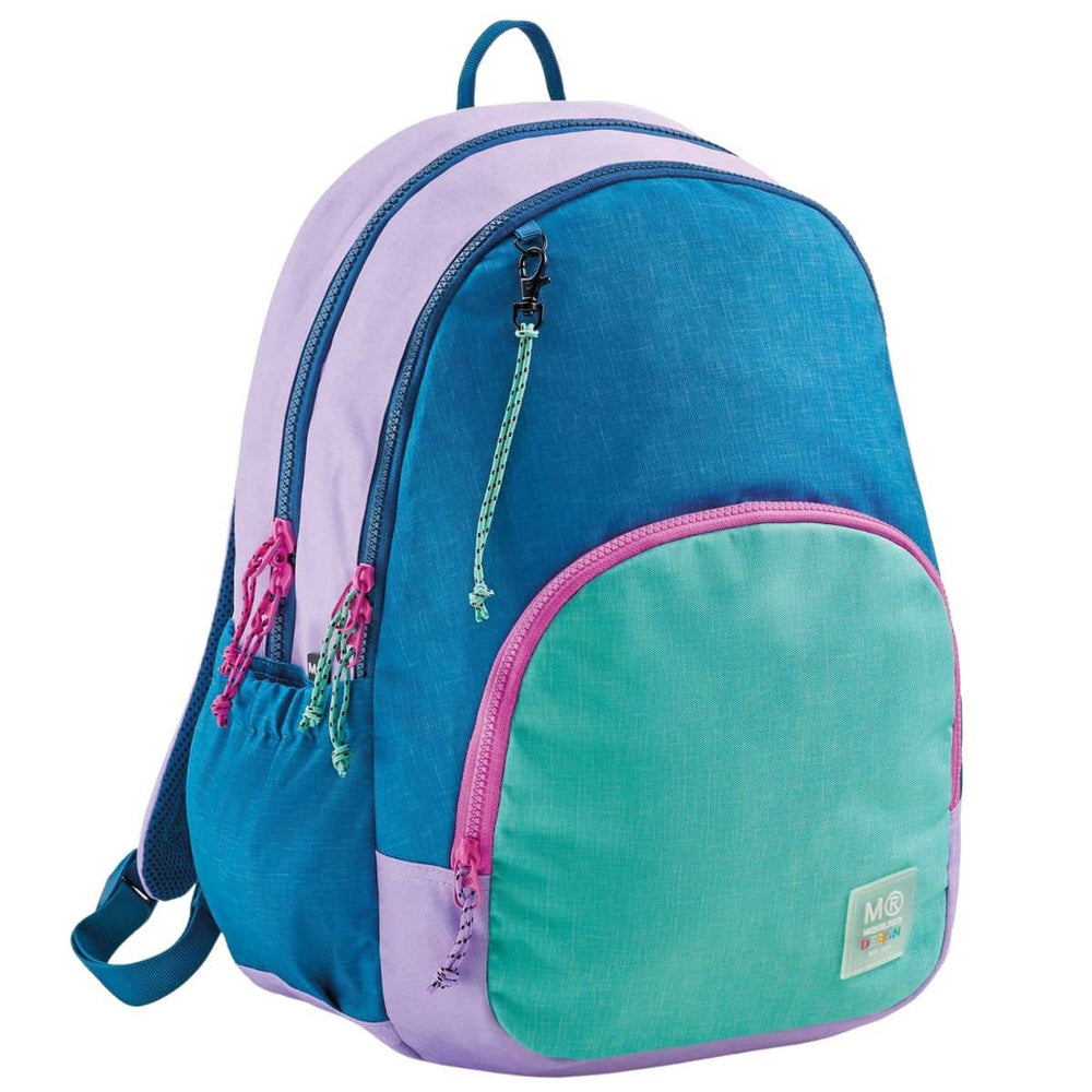 3-Fach Schulrucksack – Berlin Rider Purple (27L, A4)