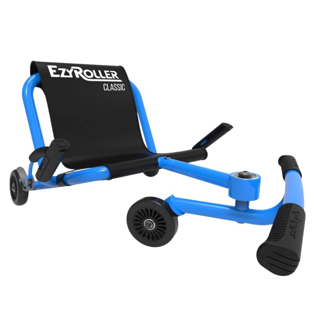 Kinderfahrzeug & Sitz-Gokart mit Beinantrieb - Classic Blue (3-12 Jahre)