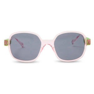 Flexible polarisierte Kindersonnenbrille Urban 7-12 J. - Verbena Green