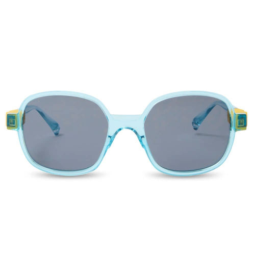 Flexible polarisierte Kindersonnenbrille Urban 4-7 J. - Storm Yellow