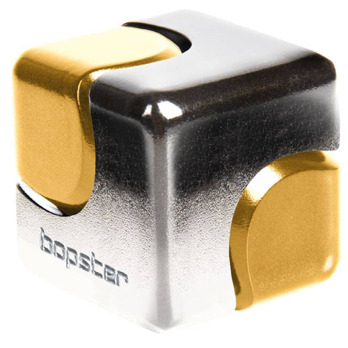 Geschicklichkeitsspielzeug – Fidget Cube Spinner - silber/gold