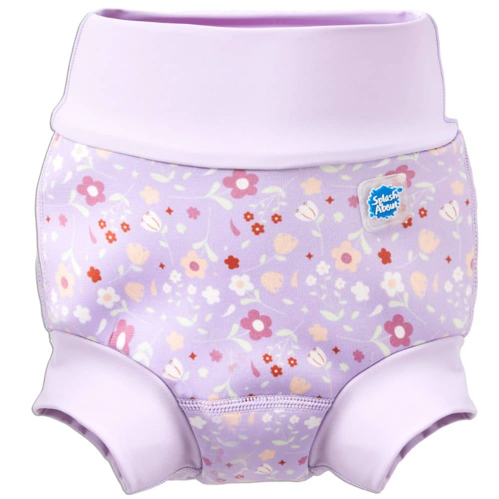 Schwimmwindel - Happy Nappy Duo, Lilac Spring (XXL, 2-3 Jahre)