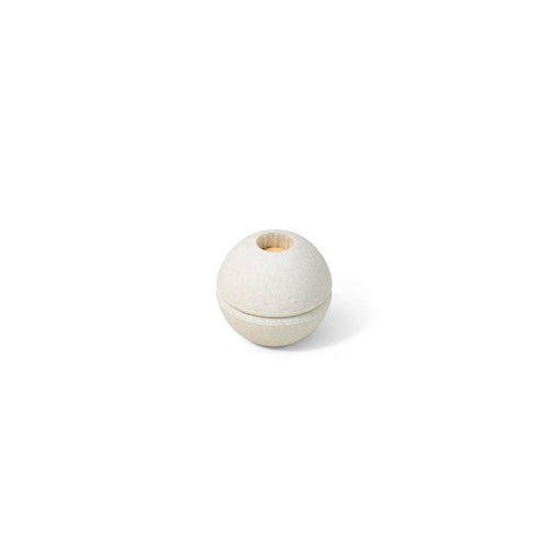 Schaumstoffball - sand grey/honey yellow