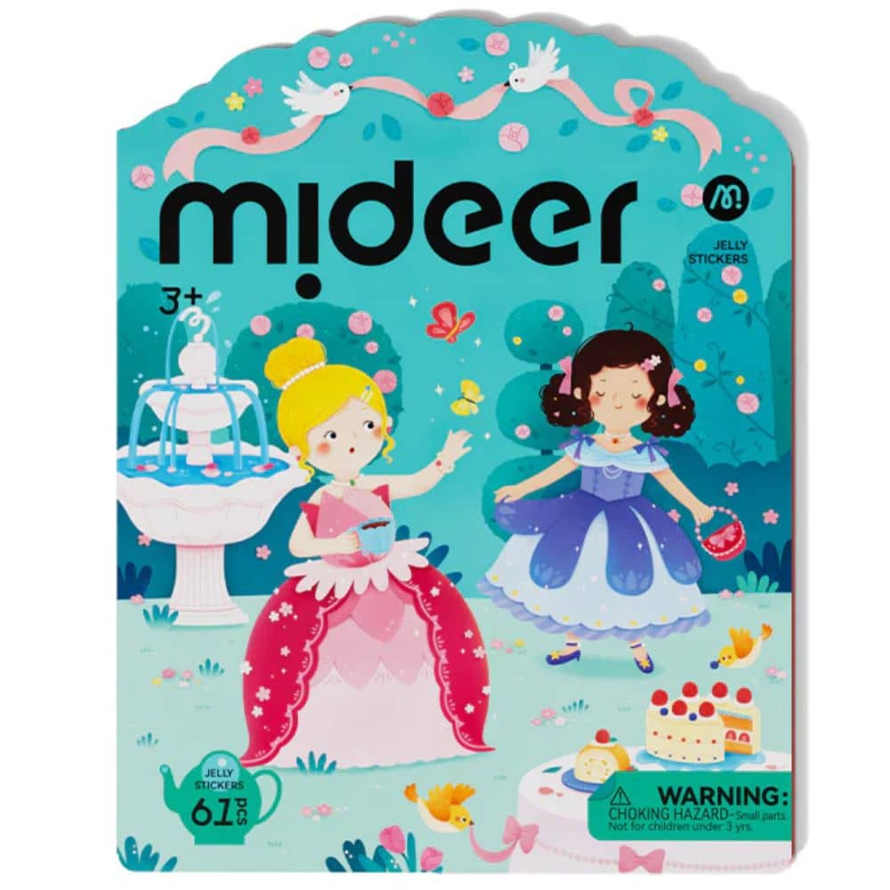 Wiederverwendbare Gel-Sticker - Princess Dress-Up (61 Sticker)