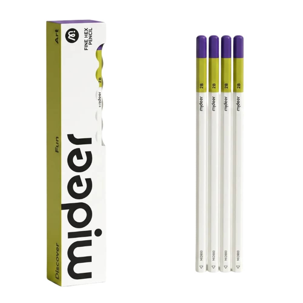 Bleistift-Set - 2B (12 Stück)