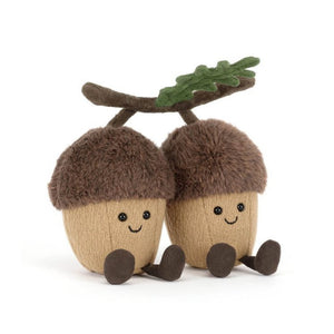 Kuscheltier – Lustige Plüsch-Eicheln Ort & Tum – 18 cm