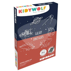 Nachfüllkarten – Kidydraw Mini – Galaxie / Dinosaurier (60 Stück)