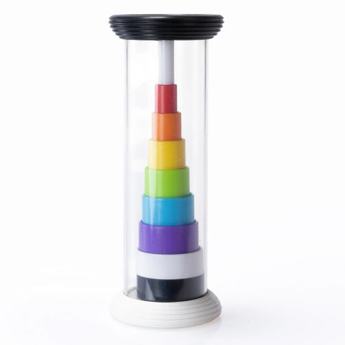 Regenbogen-Kontrast-Drehspielzeug – Flipty