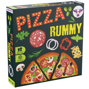 Logikspiel - Pizza Rummy (Magnetisches Kartenspiel)