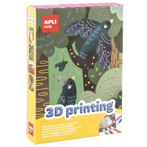 3D-Malset Waldtiere – Kreativ-Set