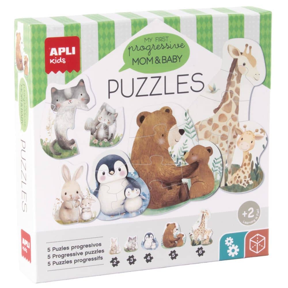 Progressive Puzzles für Kinder – My First Mama & Kind (2+)