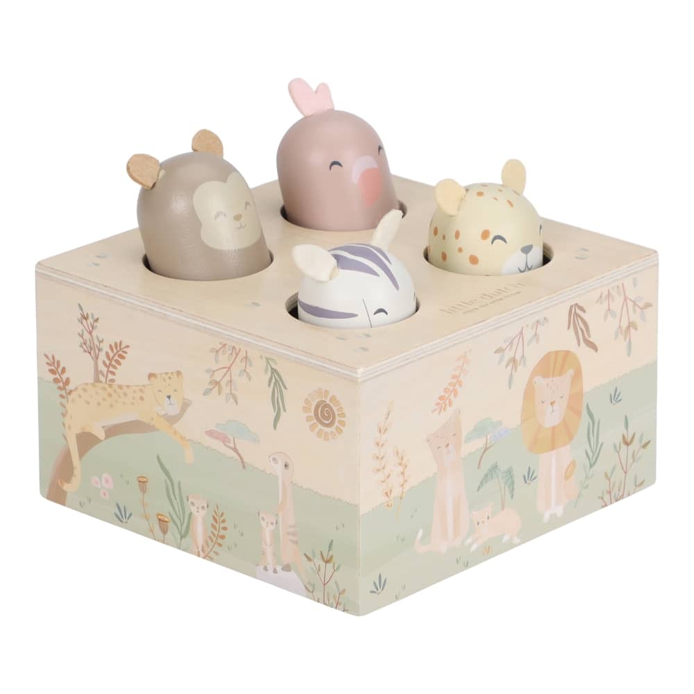 Pop-Up-Spielzeug - Safari Friends