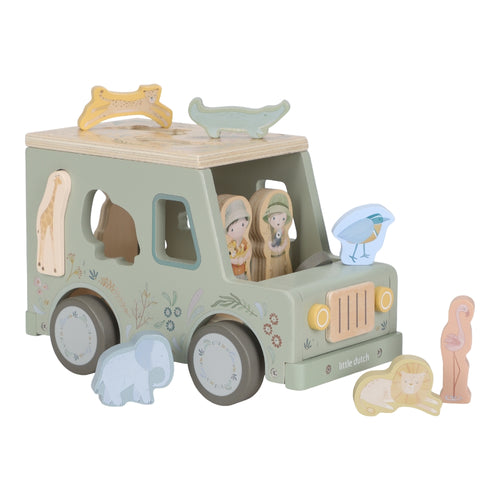 Sortier-Steckauto - Safari Friends