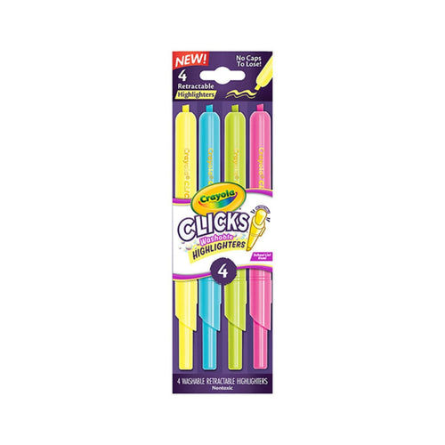 Automatische Textmarker – abwaschbar, Clicks, 4 Stück