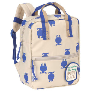 Kindergartenrucksack Mini eckig – Happy Trails Frog