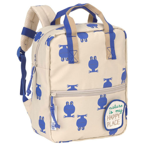 Kindergartenrucksack Mini eckig – Happy Trails Frog