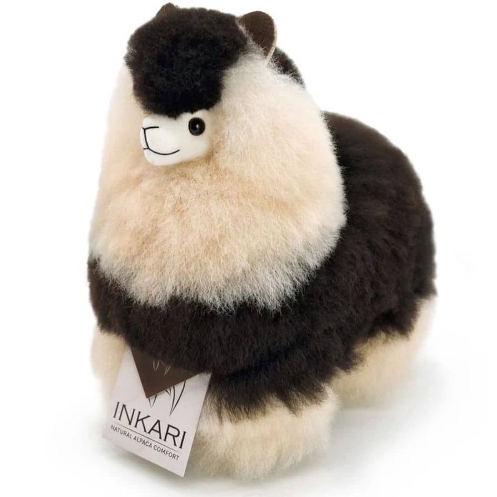 Kuscheltier – Alpaka Naturals, Espresso (23 cm)