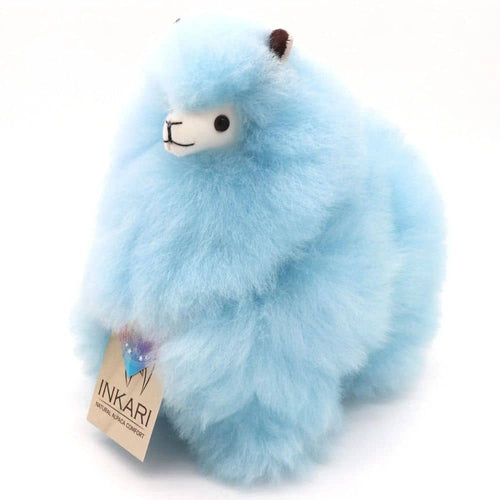 Kuscheltier – Alpaka Rainbows, Baby Blue (23 cm)