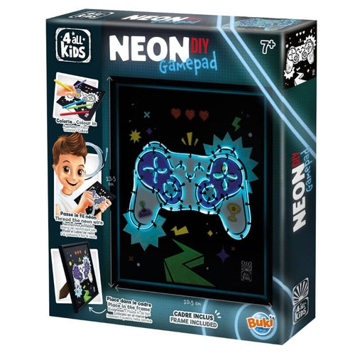 DIY-Leuchtdeko-Set - Neon Gamepad
